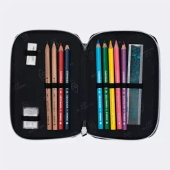 Beckmann of Norway Beckmann Trelags penalhus m/indhold Magic league New