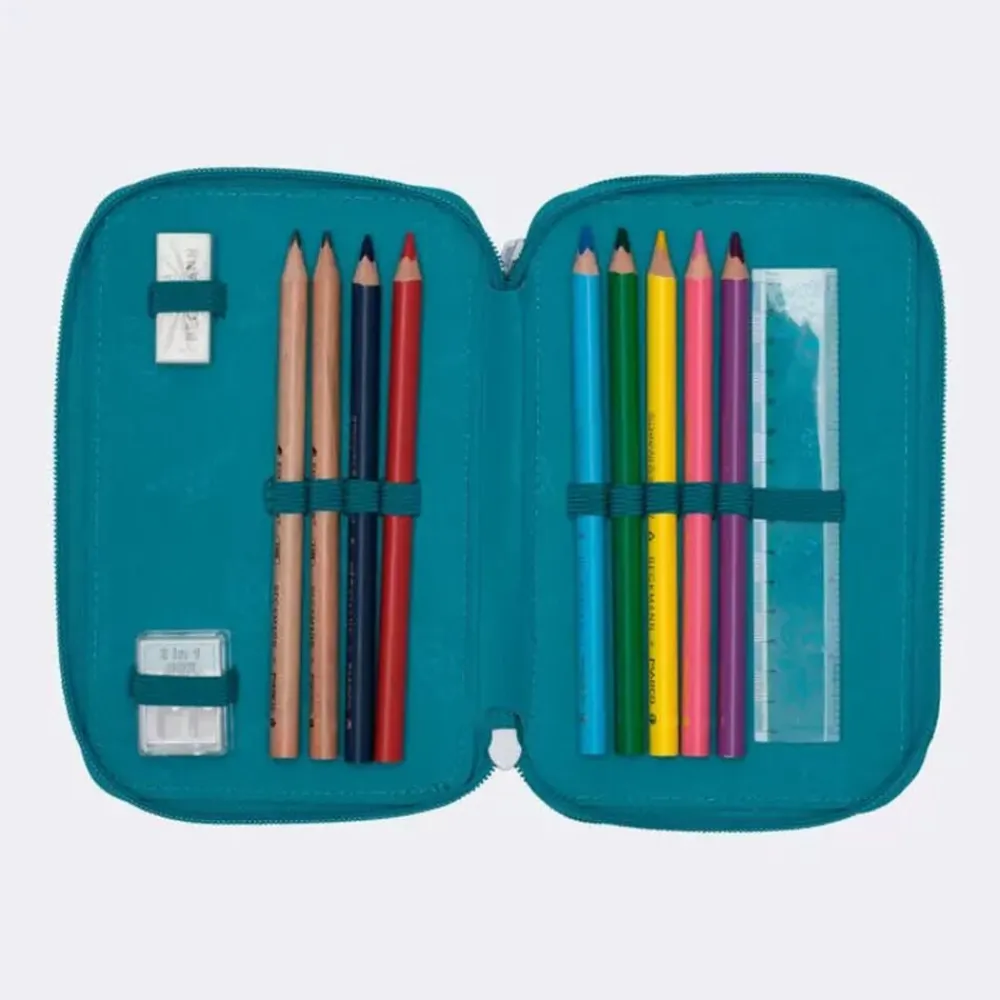 Børn Beckmann of Norway Beckmann Trelags penalhus m/indhold