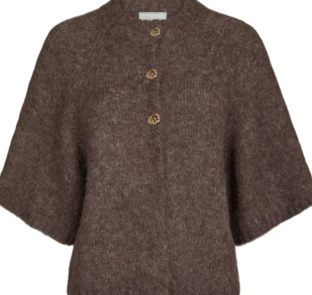 Dame Neo Noir Benuta Fluffy Knit Cardigan