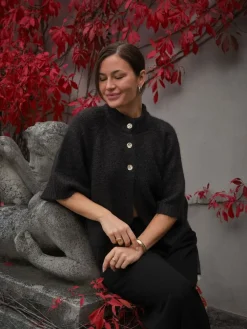 Benuta Fluffy Knit Cardigan><noscript><img width=