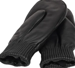 BERGAMO - THICK LEATHER MITTENS W/ FLEECE LINING>Lovelies