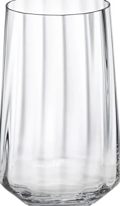 BERNADOTTE TALL TUMBLER GLASS CRYSTAL 38 CL, 6 PCS>Georg Jensen New