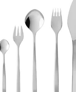 Bestiksæt Fuga 60 dele Mat/Blankt stål>Gense