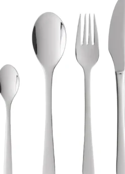 Gense Bestiksæt Steel Line 16 dele Blankt stål