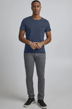 Blend BHNOEL TEE Denim blue Outlet