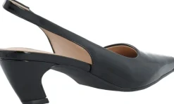 Bianco BIABALEY Slingback Faux Leather Black patent