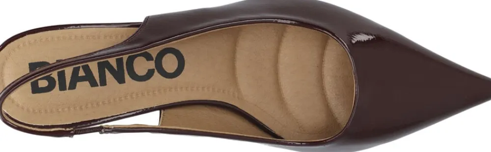 Dame Bianco BIAKRISTIN Kitten Heel Slingback Patent