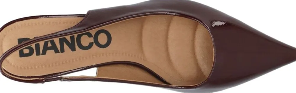 Dame Bianco BIAKRISTIN Kitten Heel Slingback Patent