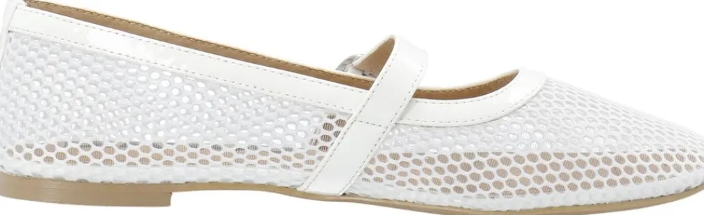 Bianco BIALILJA Mary Jane Mesh White Online