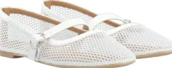 Bianco BIALILJA Mary Jane Mesh White Online