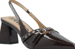 BIAMARALYN Buckle Slingback Faux Leather>Bianco Best