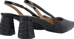 Bianco BIAMARALYN Slingback Croco Patent Black croco patent Discount