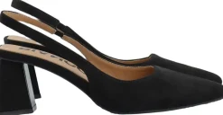 Bianco BIAMARALYN Slingback Faux Suede Black