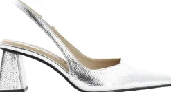 BIAMARALYN Slingback Metallic>Bianco Discount