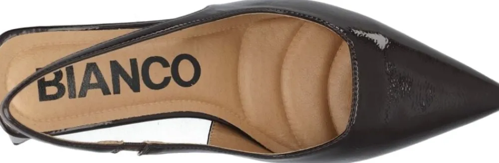 Bianco BIAMARALYN Slingback Patent Brown Discount