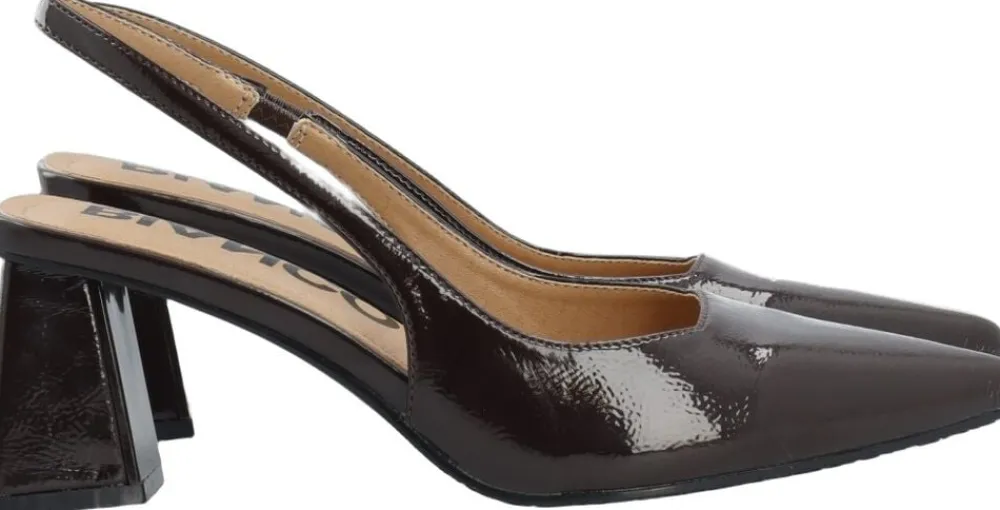 Bianco BIAMARALYN Slingback Patent Brown Discount