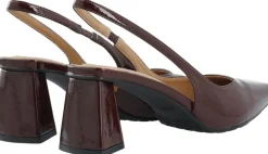Bianco BIAMARALYN Slingback Patent Burgundy Discount