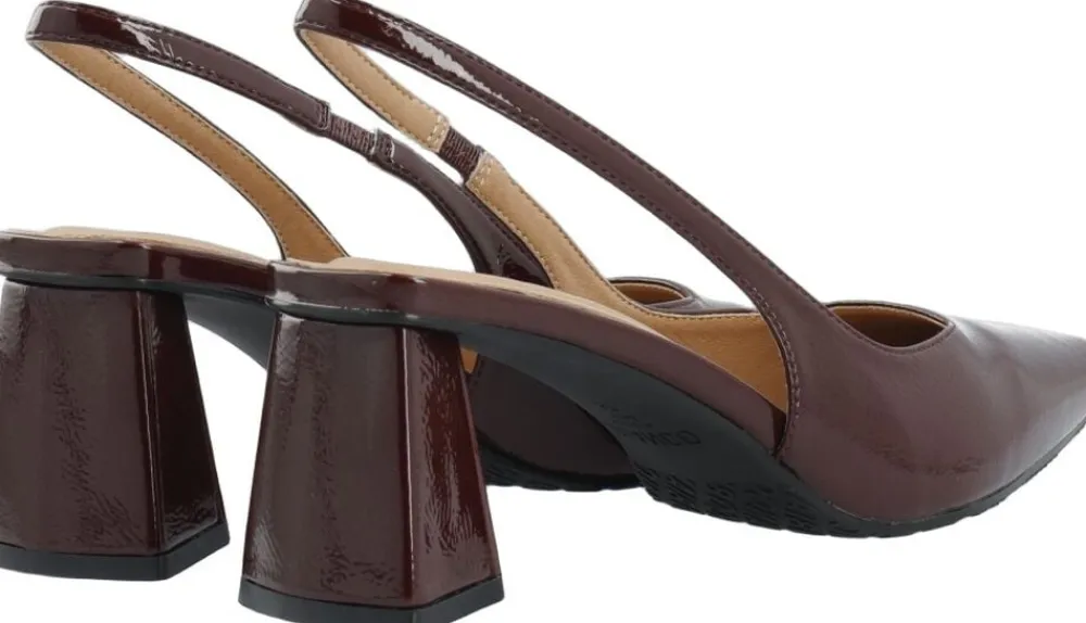 Bianco BIAMARALYN Slingback Patent Burgundy Discount