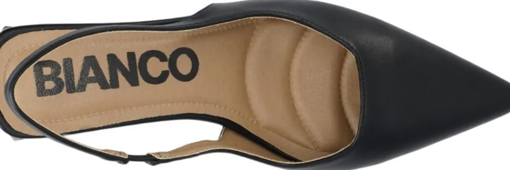 Dame Bianco BIAMARALYN Slingback Smoth Faux Leather