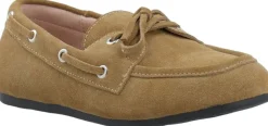 BIAMARLENE Boat Shoe Suede>Bianco Outlet