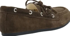 Bianco BIAMARLENE Boat Shoe Suede Brown New