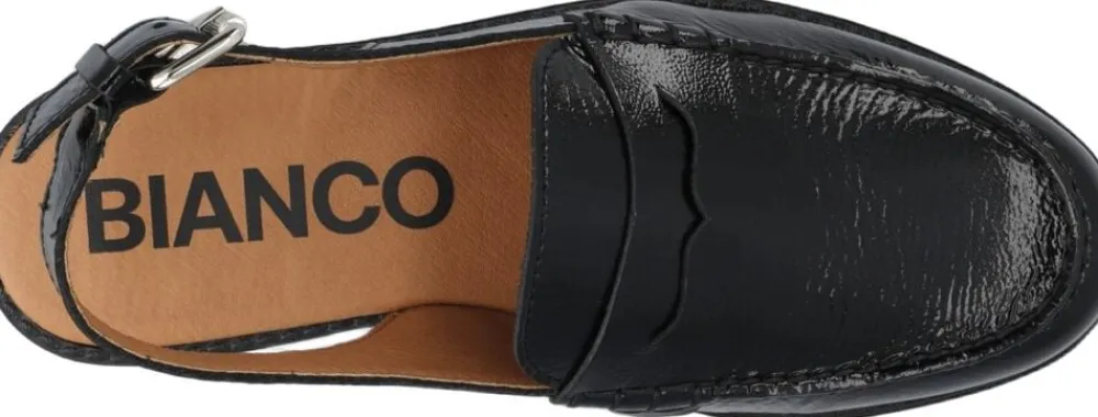 BIAPOP Slingback Loafer Nappalak>Bianco Outlet