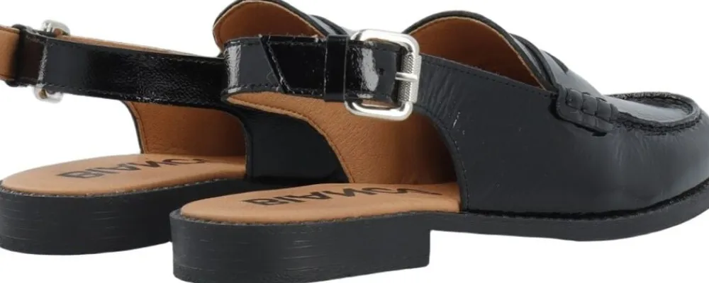 BIAPOP Slingback Loafer Nappalak>Bianco Outlet