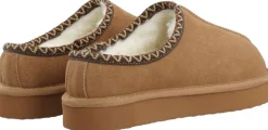 Dame Bianco BIASNOW Flatform Binded Slip In Shoe Suede