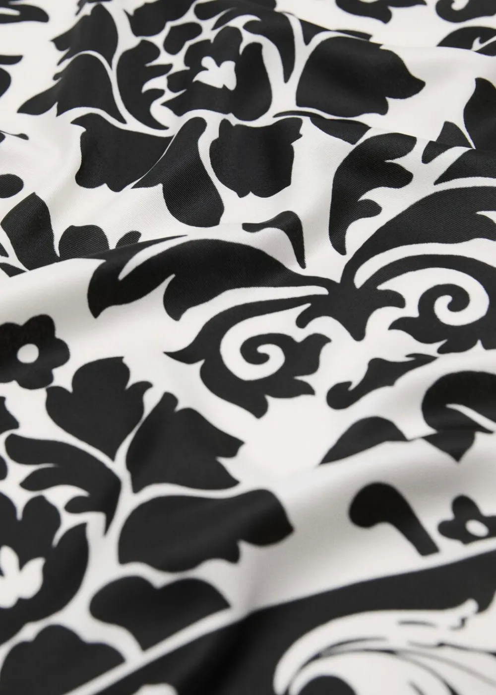 Bicolour printed scarf>MANGO Clearance