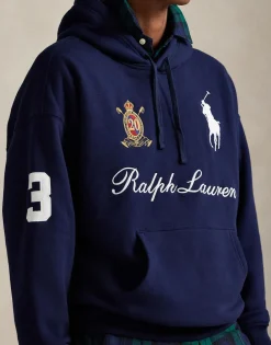 Polo Ralph Lauren Big Pony 20th Anniversary Hoodie Blå Outlet