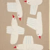 Børn Ferm Living Bird Quilted Blanket - Sand