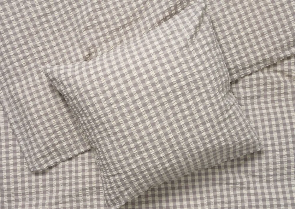 Juna Bæk&Bølge Sengetøj grå/birk 140x200 cm DK Sale