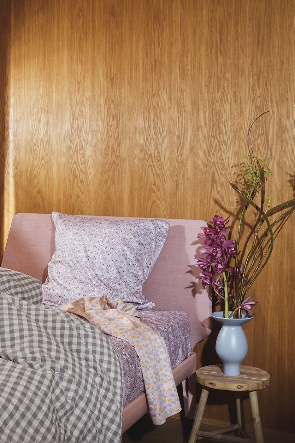 Juna Bæk&Bølge Sengetøj grå/birk 140x200 cm DK Sale