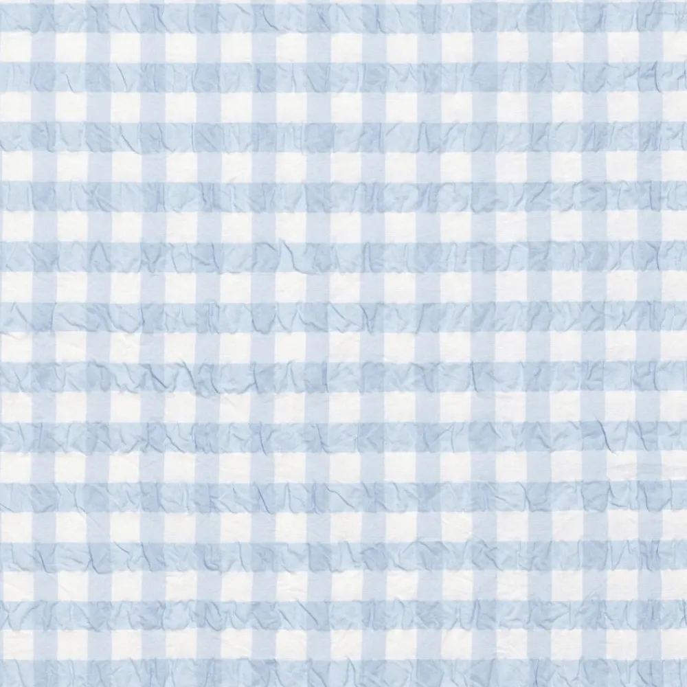 Juna Bæk&Bølge Sengetøj lys blå/hvid 140x220 cm DK