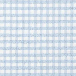 Juna Bæk&Bølge Sengetøj lys blå/hvid 140x200 cm DK Clearance