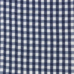 Juna Bæk&Bølge Sengetøj mørk blå/hvid 140x200 cm DK