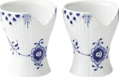 Blå Elements æggebæger 2 stk.>Royal Copenhagen