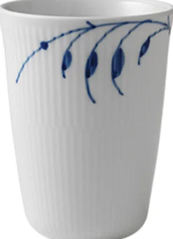 Royal Copenhagen Blå Mega Riflet 39 cl. termokop