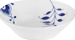 Blå Mega Riflet 17 cm. dyb tallerken>Royal Copenhagen Sale