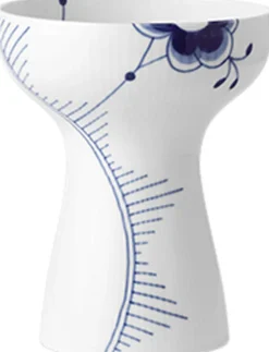 Royal Copenhagen Blå Mega Riflet 19 cm Vase Best