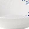 Blå Mega Riflet Tallerken Dyb, 21 cm>Royal Copenhagen Discount