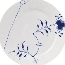 Royal Copenhagen Blå Mega Riflet tallerken Limited Edition, 27 cm. , Dekoration 9 Clearance