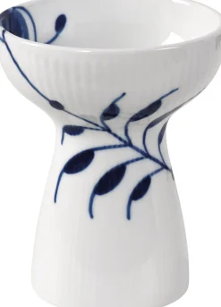 Blå Mega Riflet Vase 11 cm>Royal Copenhagen Clearance