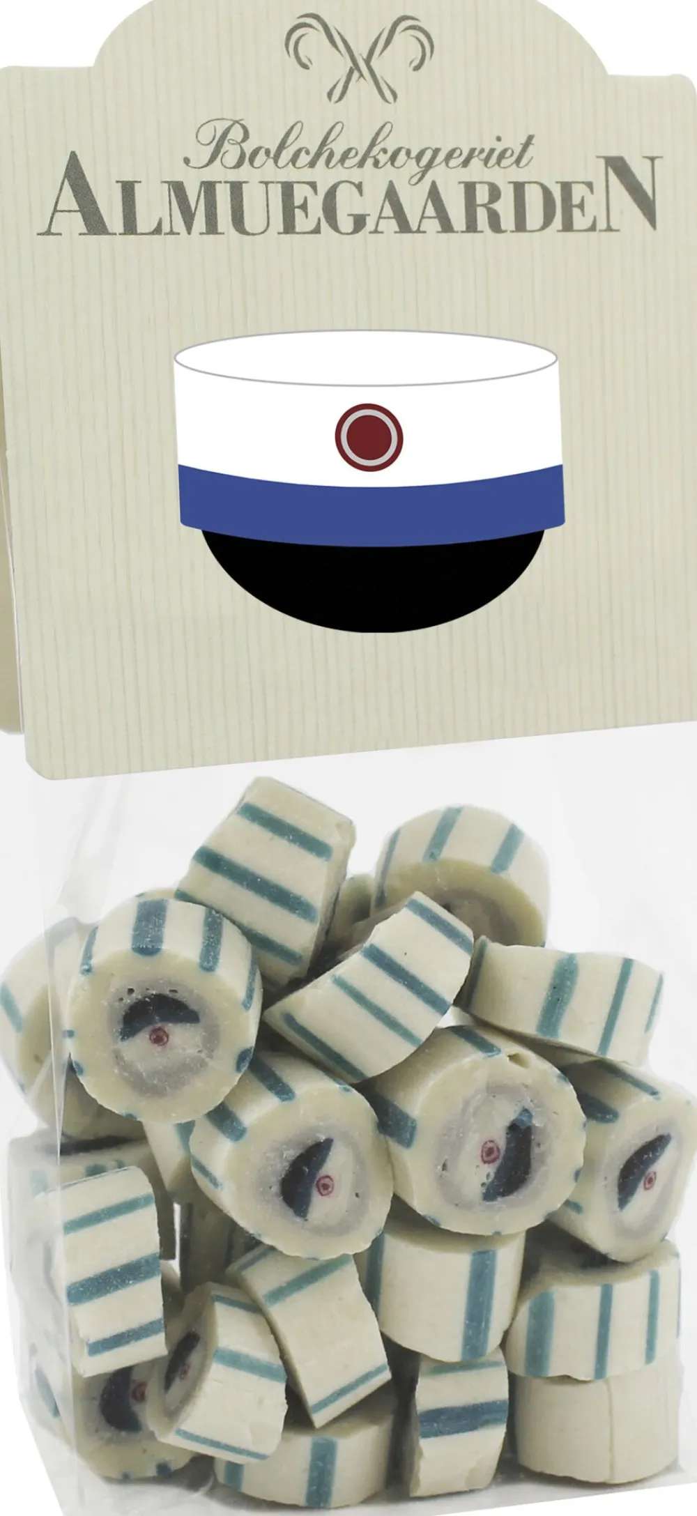 Almuegaarden Blå Student bolcher med smag af brombær