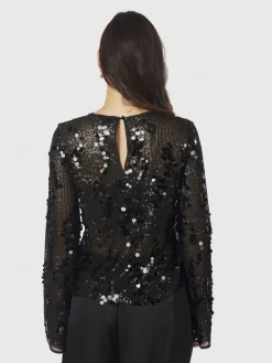 Blake Sequins Blouse>Neo Noir New