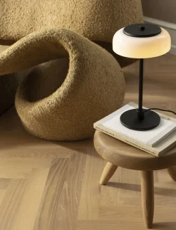 Nuura Blossi Table Small, black / opal