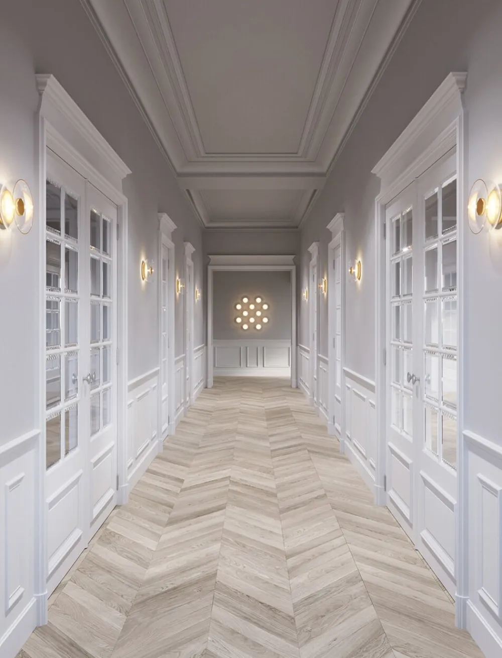 Blossi Wall, nordic gold / clear>Nuura New