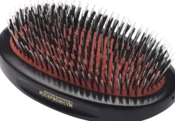 Mason Pearson BN2M - Junior Military Dark Ruby Outlet