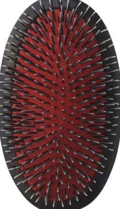 Mason Pearson BN2M - Junior Military Dark Ruby Outlet