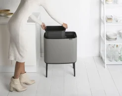 Brabantia Bo Touch Bin 11 + 23 ltr.